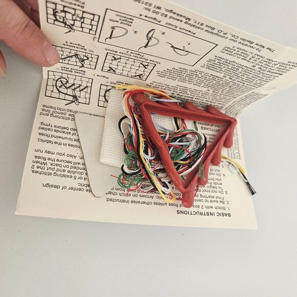 Christmas Ornament Kit Tree Noel Counted Cross Stitch New Berlin Dove holiday - Picture 2 of 3